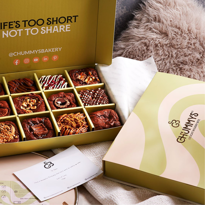 Mixed Box of Postal Brownies Delivered To Your Door