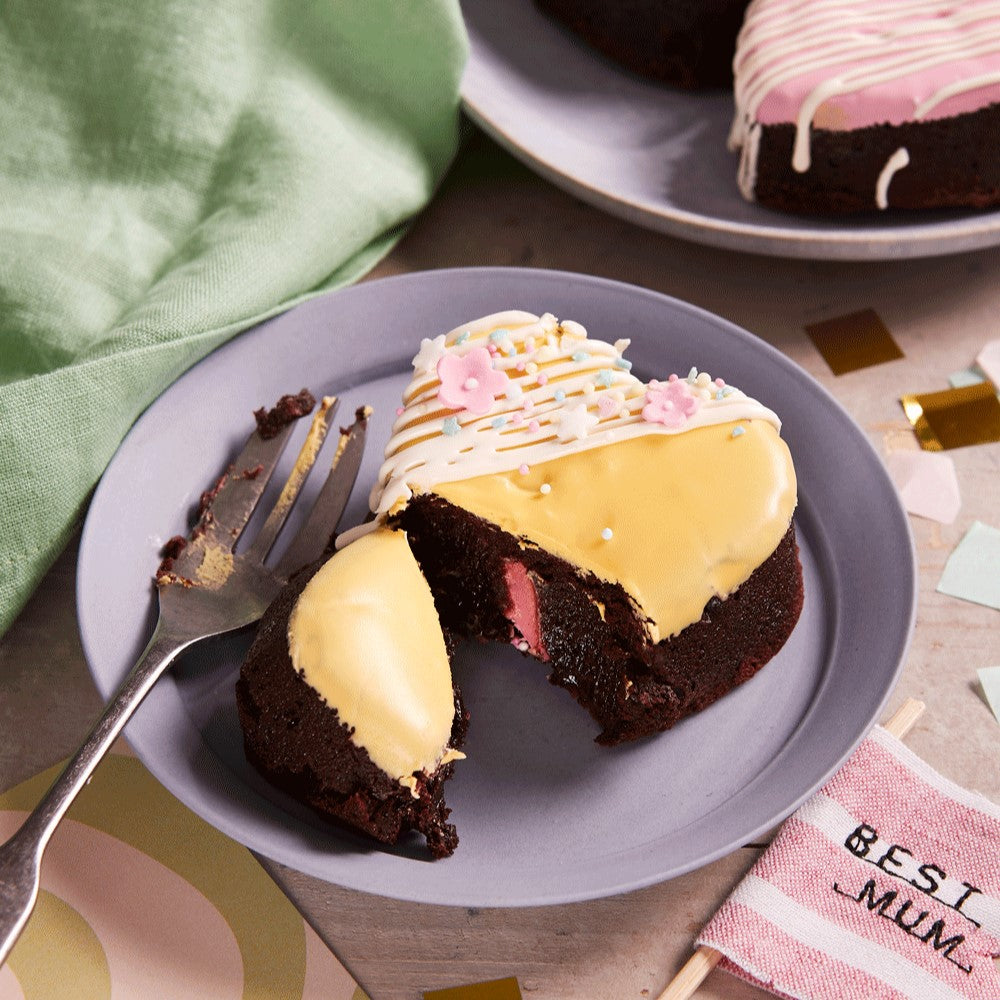 Mother's Day Heart Shaped Postal Brownie Box, photo 6