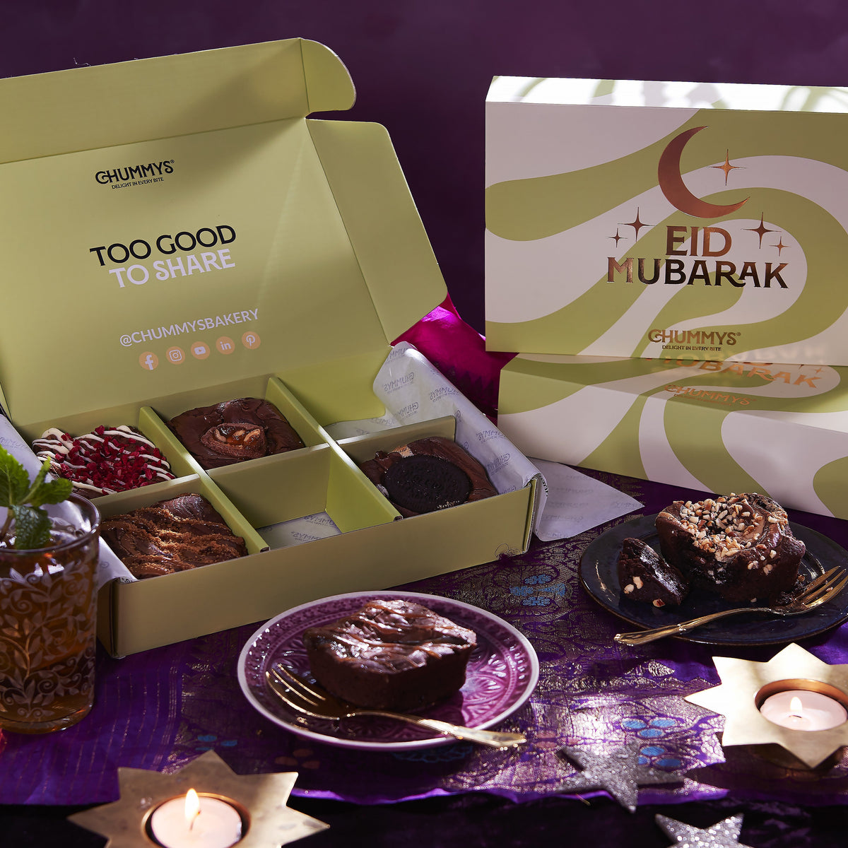 Eid Mubarak Mixed Brownie Box, photo 2