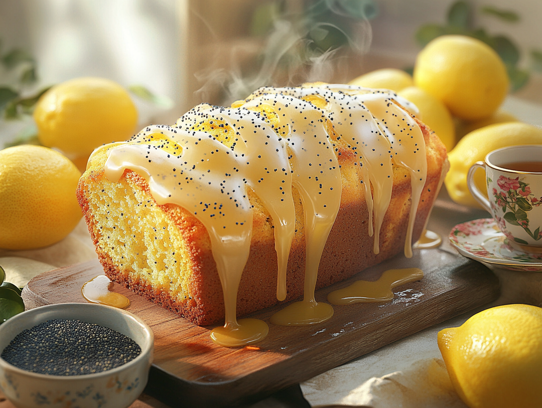 Brighten Your Bakes with this Zesty Lemon and Poppy Seed Loaf Recipe
