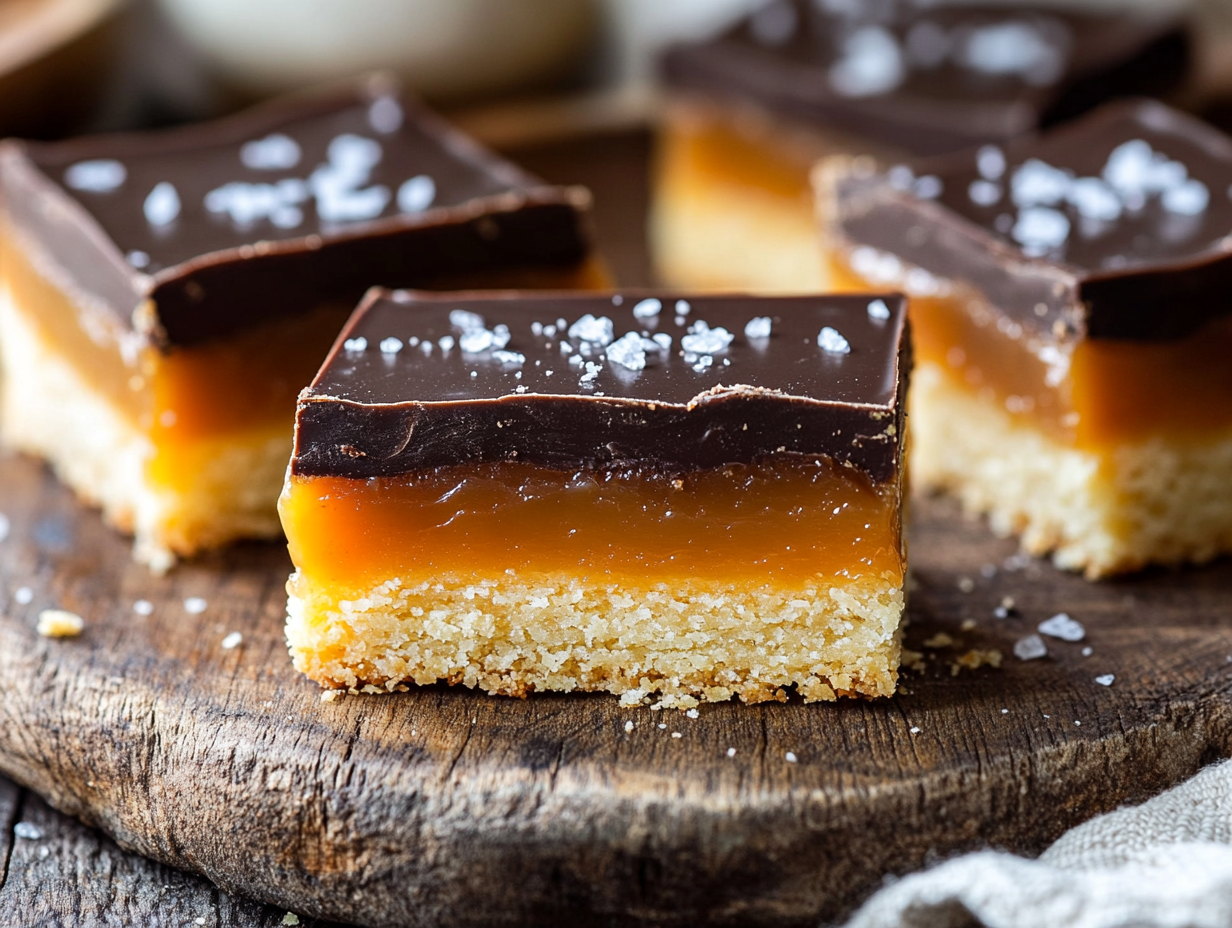 How to Make Salted Caramel Shortbread Bars That Taste Like a Bakery Treat