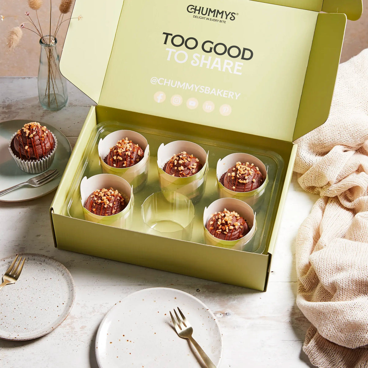 Salted Caramel Cupcake Box, photo 2