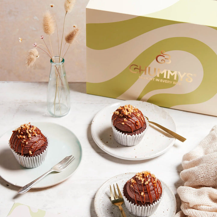 Salted Caramel Cupcake Box - Delivered To Your Door