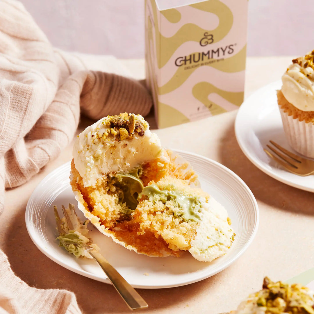 White Chocolate & Pistachio Cupcake Box - Delivered To Your Door