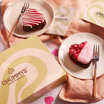 Valentines Heart Shaped Postal Brownie Box, photo 2