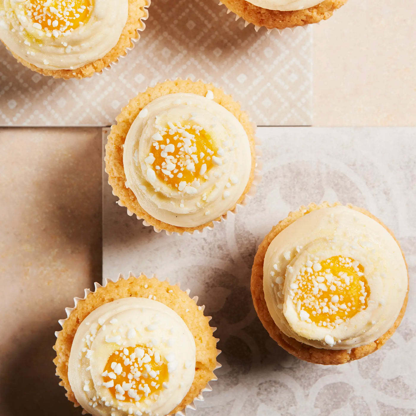 Lemon Meringue Cupcake Box - Delivered To Your Door