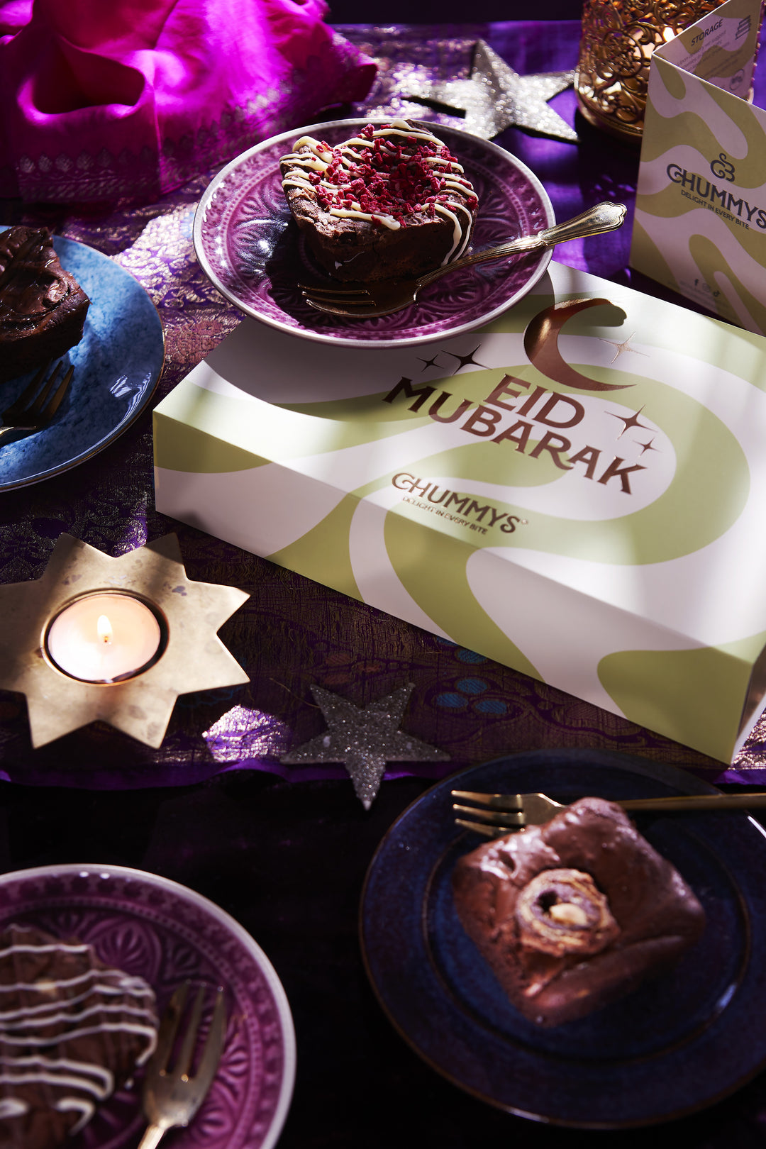 Eid Mubarak Mixed Brownie Box - Delivered To Your Door