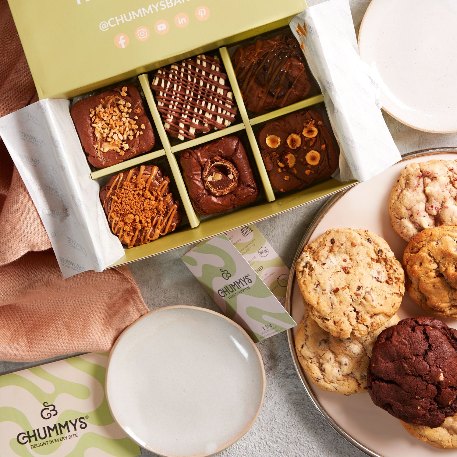 Father's Day Brownie & Cookie Selection Box - Delivered To Your