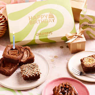 Happy Birthday Mixed Box of Postal Brownies