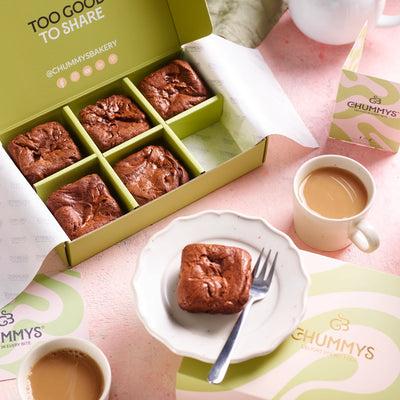 Classic Brownie Box Delivery by Chummys Bakery