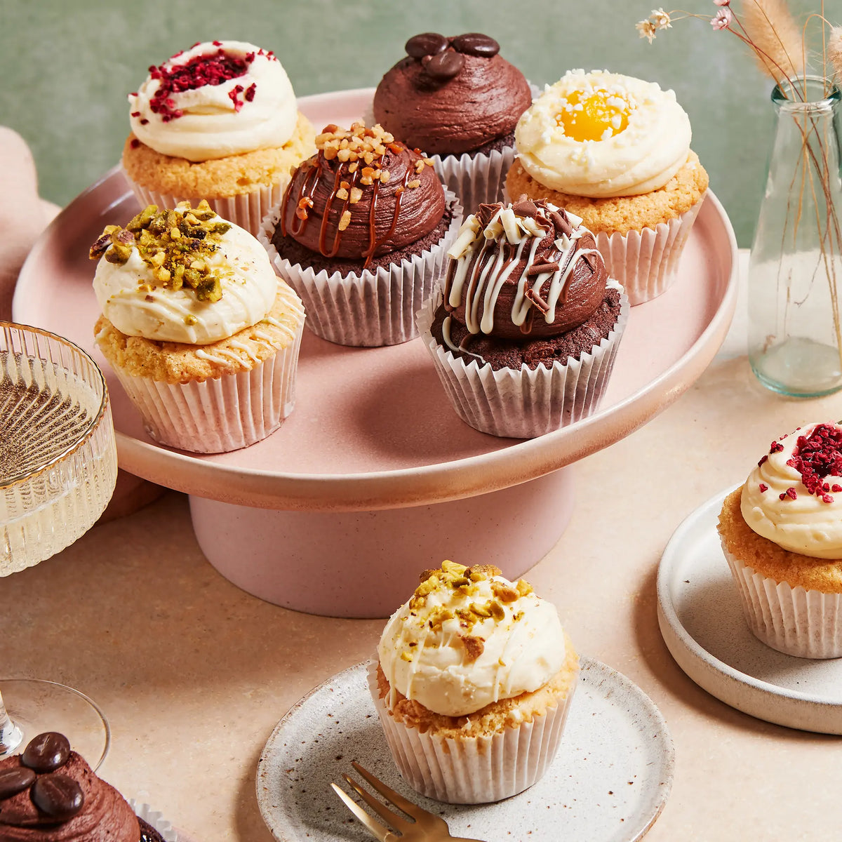 Mixed Box of Cupcakes by Chummys Bakery