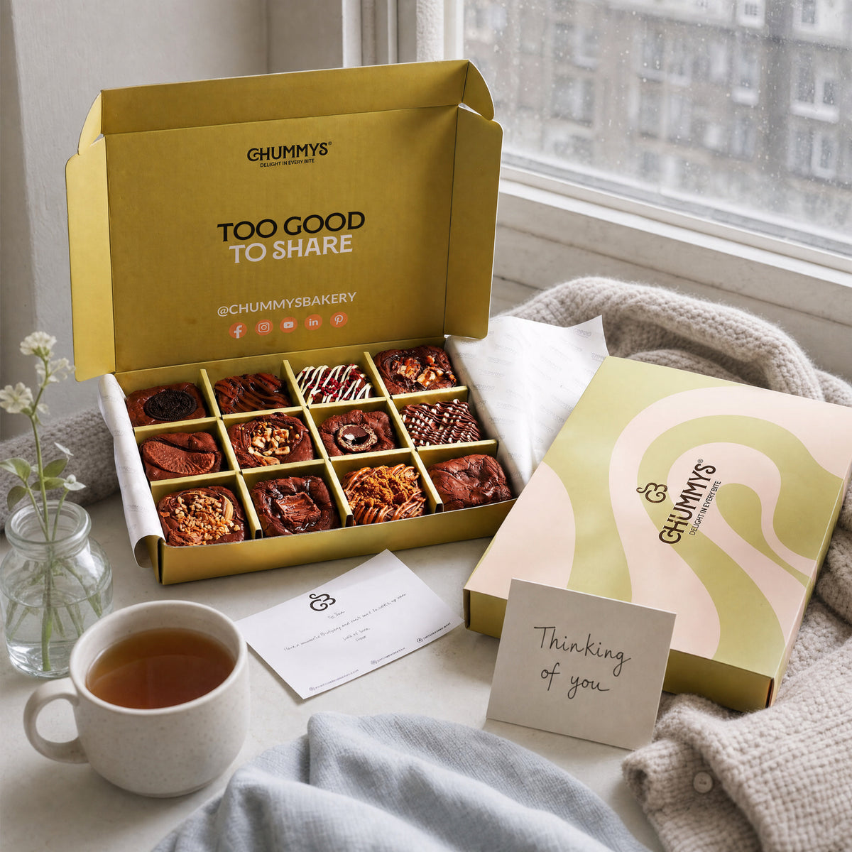 Thinking of You Brownie Gift Box