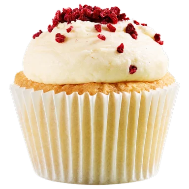Raspberry Ripple cupcake