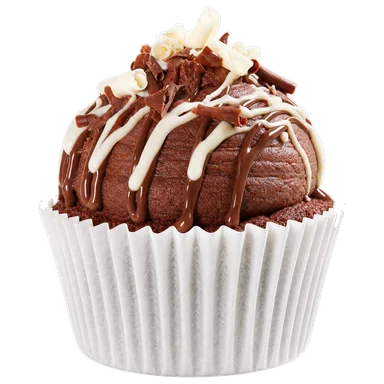 Triple Chocolate cupcake