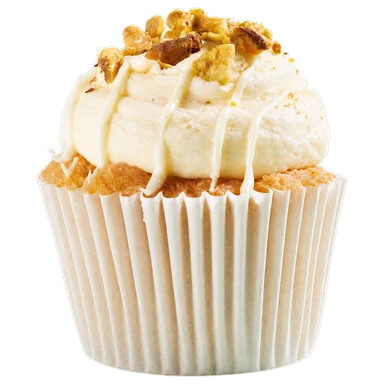 White Chocolate & Pistachio cupcake